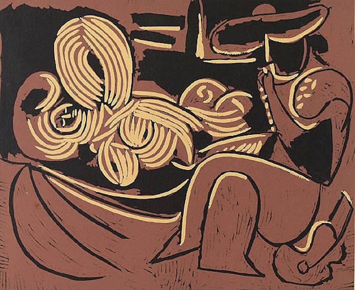 Lying Woman by Pablo Picasso