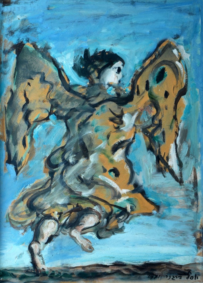 Angel by Yosl Bergner