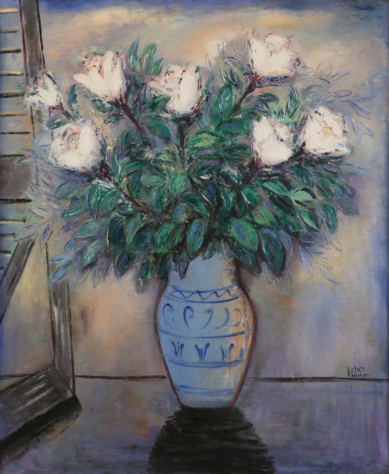 Les Roses de La Lune by Reuven Rubin