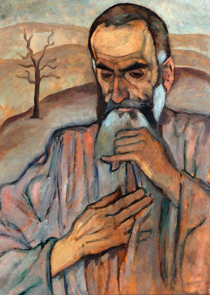 The Prophet by Reuven Rubin