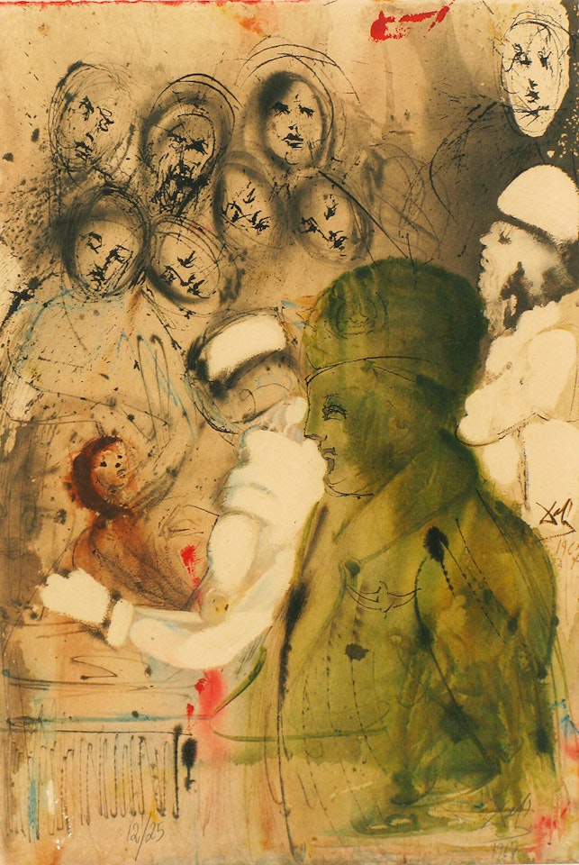 War of 1967 by Salvador Dali