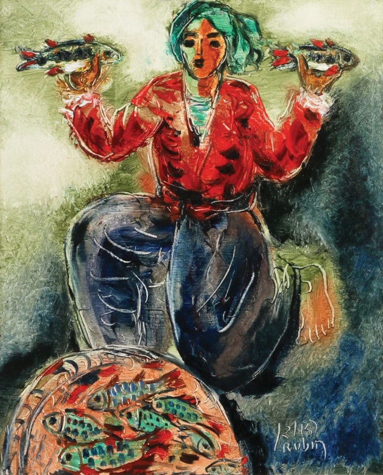 Fisherman by Reuven Rubin