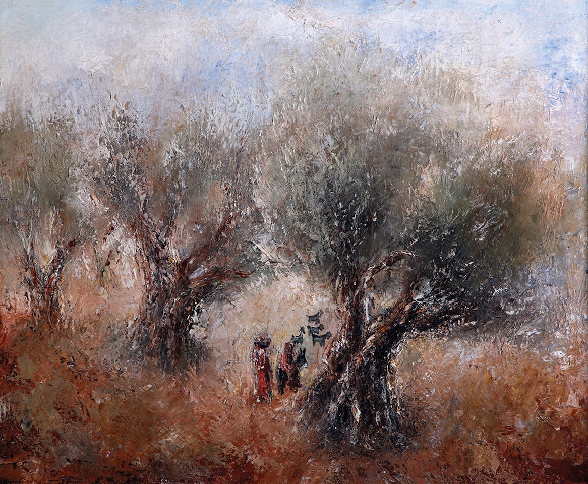 En Route to Safed by Reuven Rubin