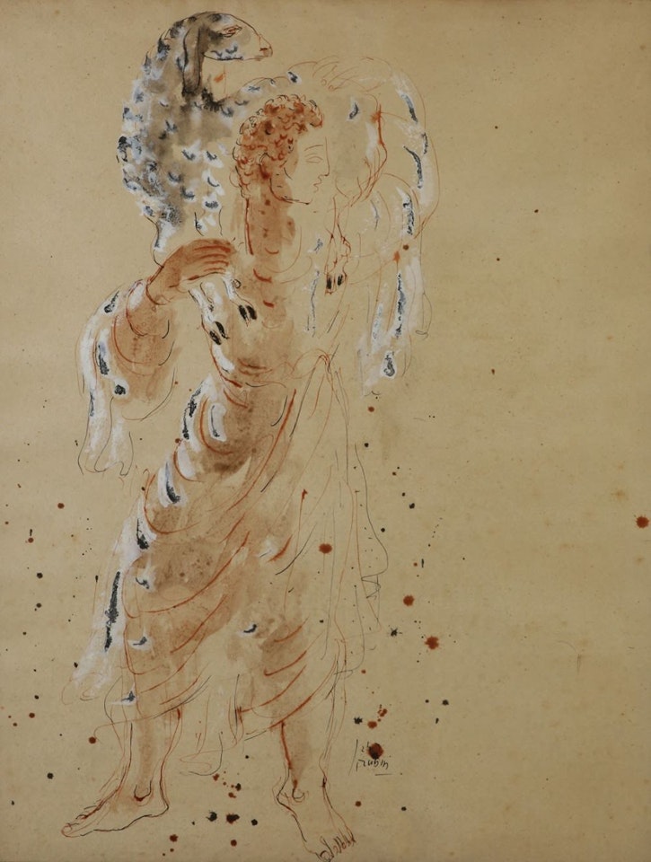 Shepherd by Reuven Rubin