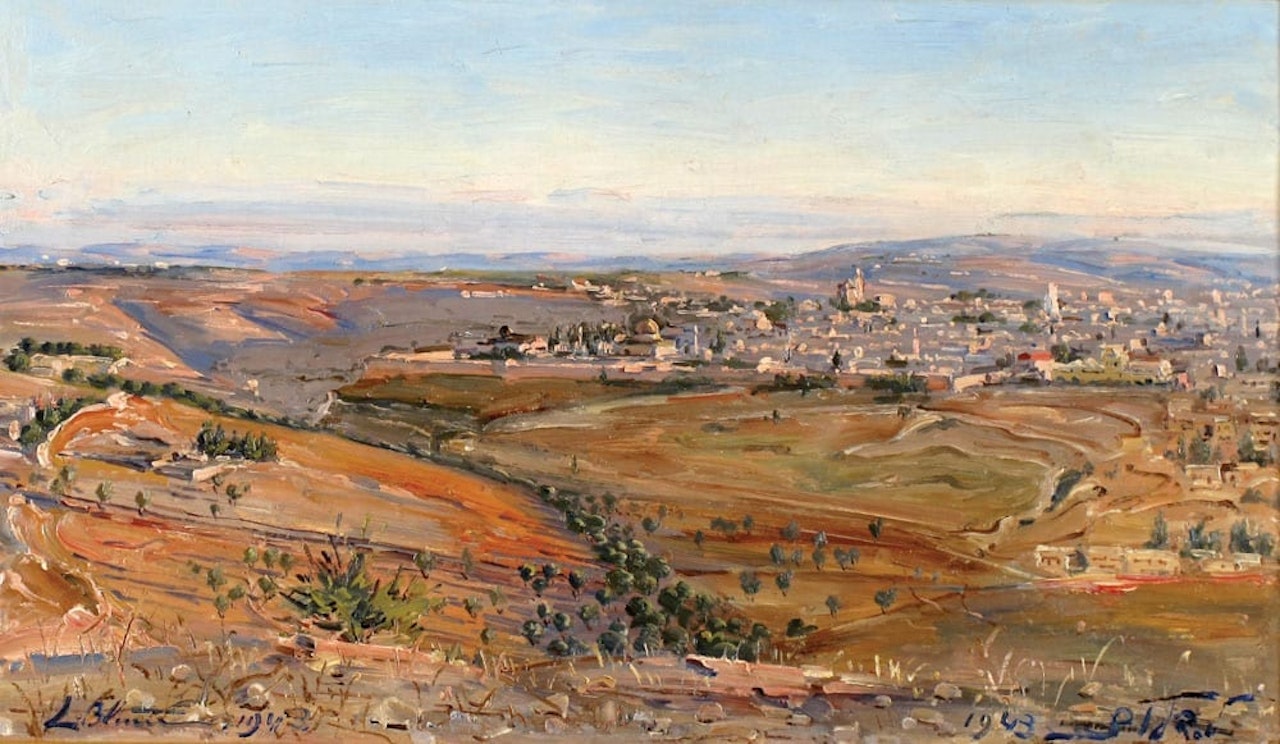 Jerusalem by Ludwig Blum