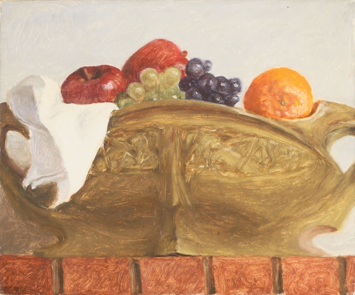 Fruit on the Table by Avigdor Arikha