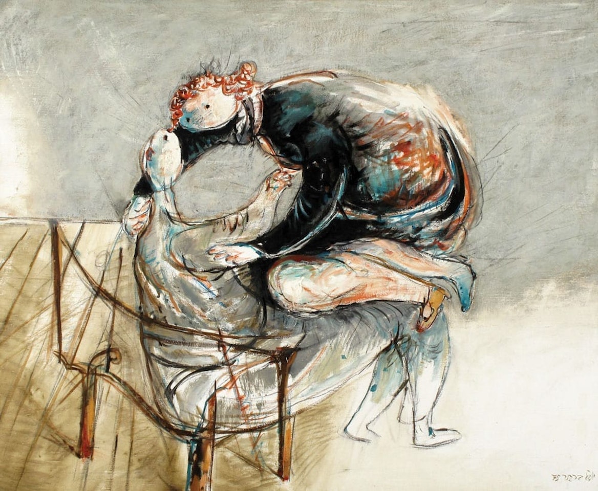 Paintings for Franz Kafka by Yosl Bergner