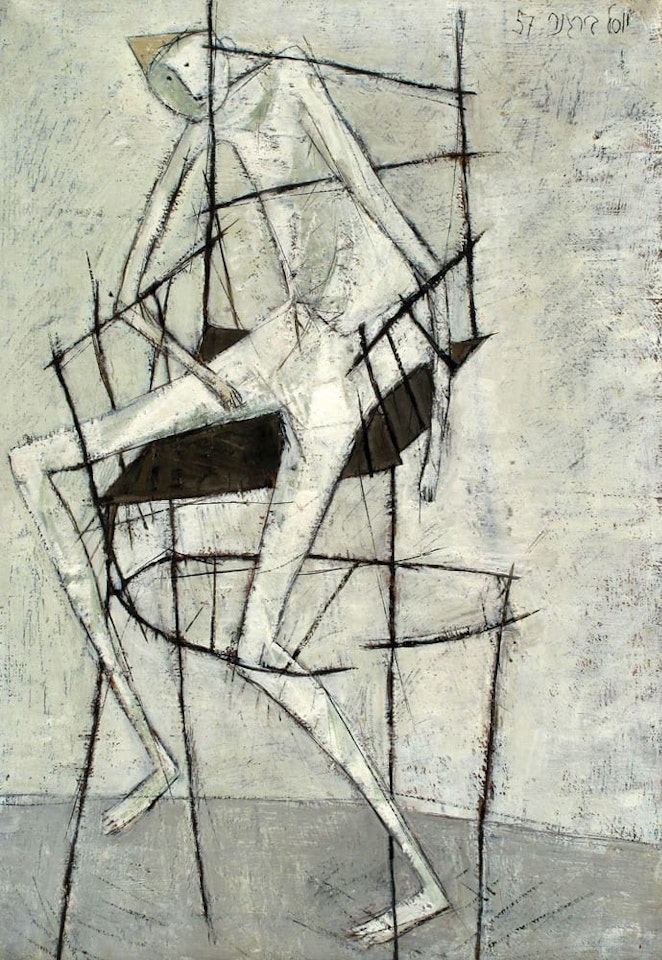 Man in a Chair by Yosl Bergner