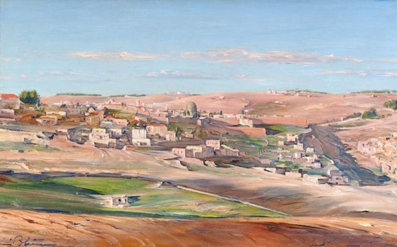 Ludwig Blum Jerusalem by Ludwig Blum