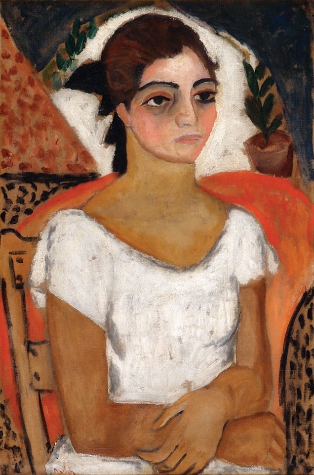 Girl by Reuven Rubin