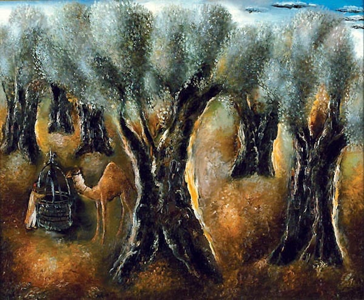 A Well In The Olive Grove by Reuven Rubin