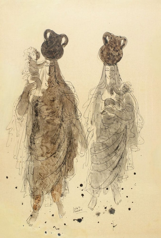 The Jug Bearers by Reuven Rubin