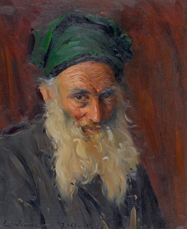 Yemenite Portrait by Ludwig Blum