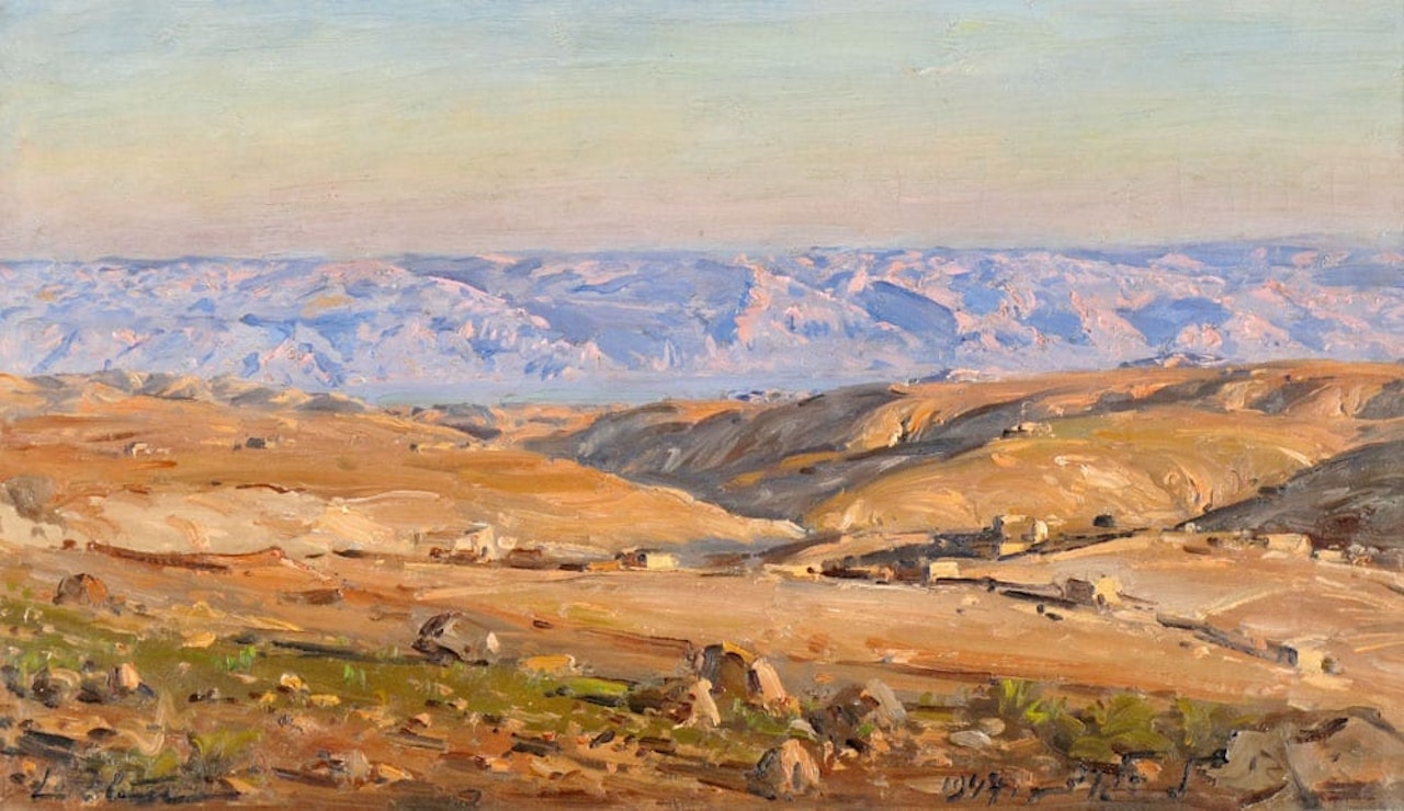Judean Desert by Ludwig Blum