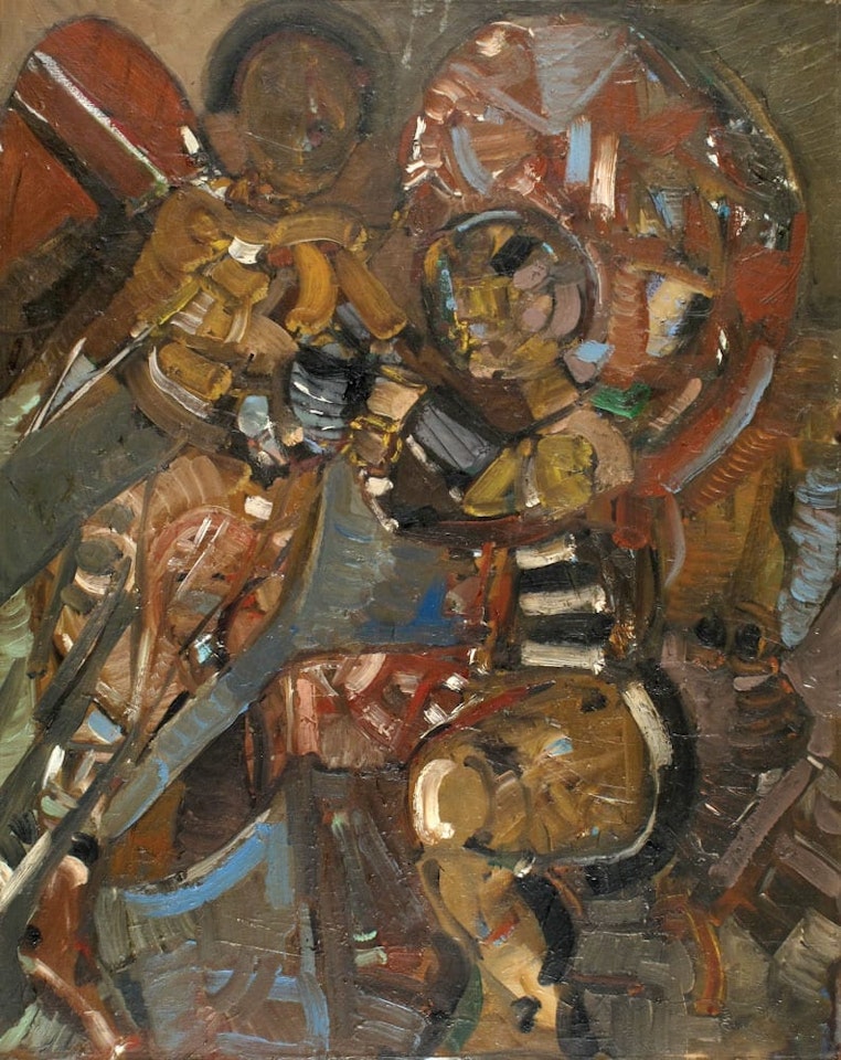 David and Goliath by Avigdor Arikha