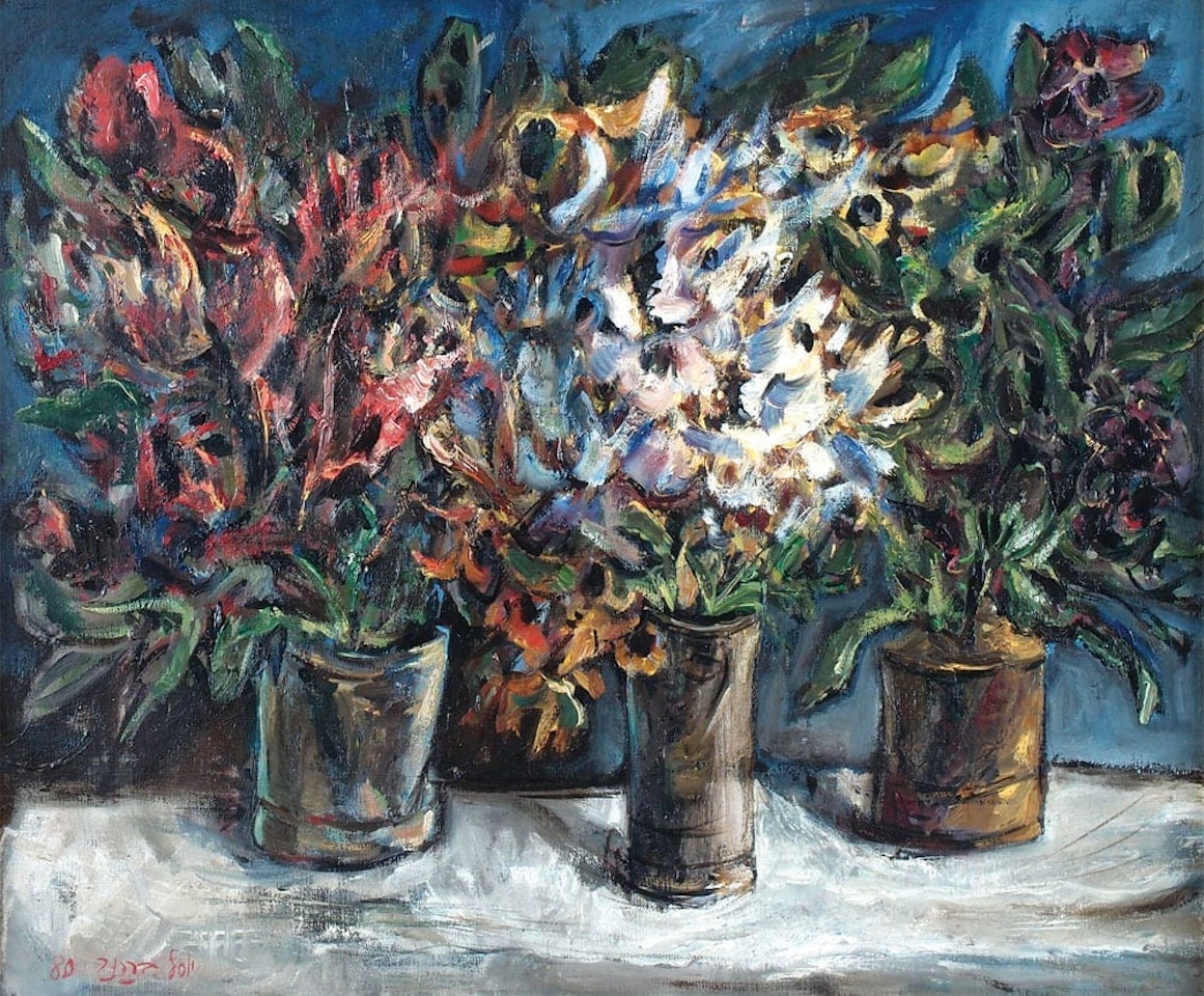 Three Plants by Yosl Bergner