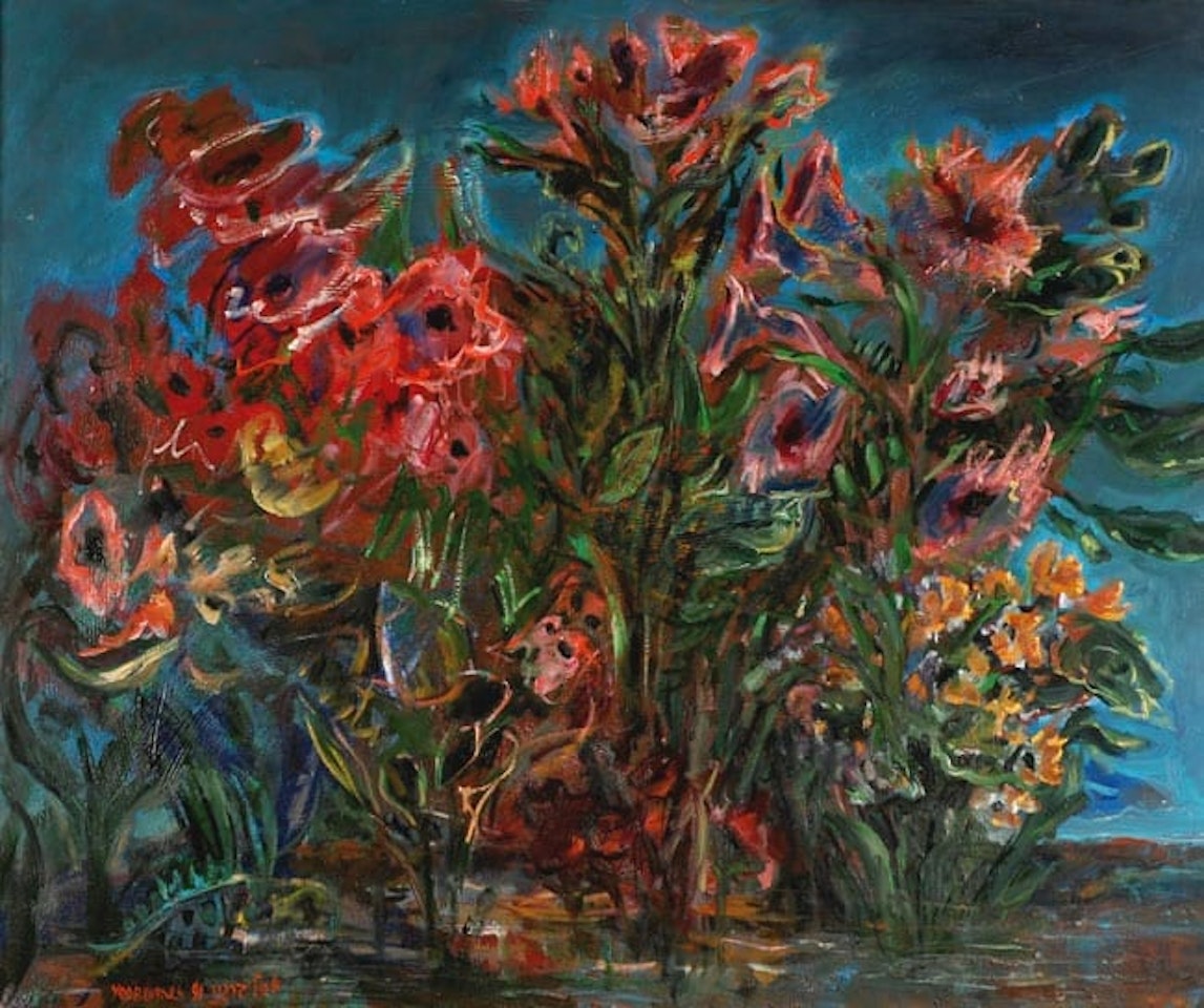 Swamp Flowers by Yosl Bergner