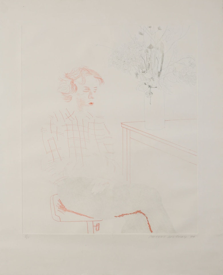 Gregory by David Hockney