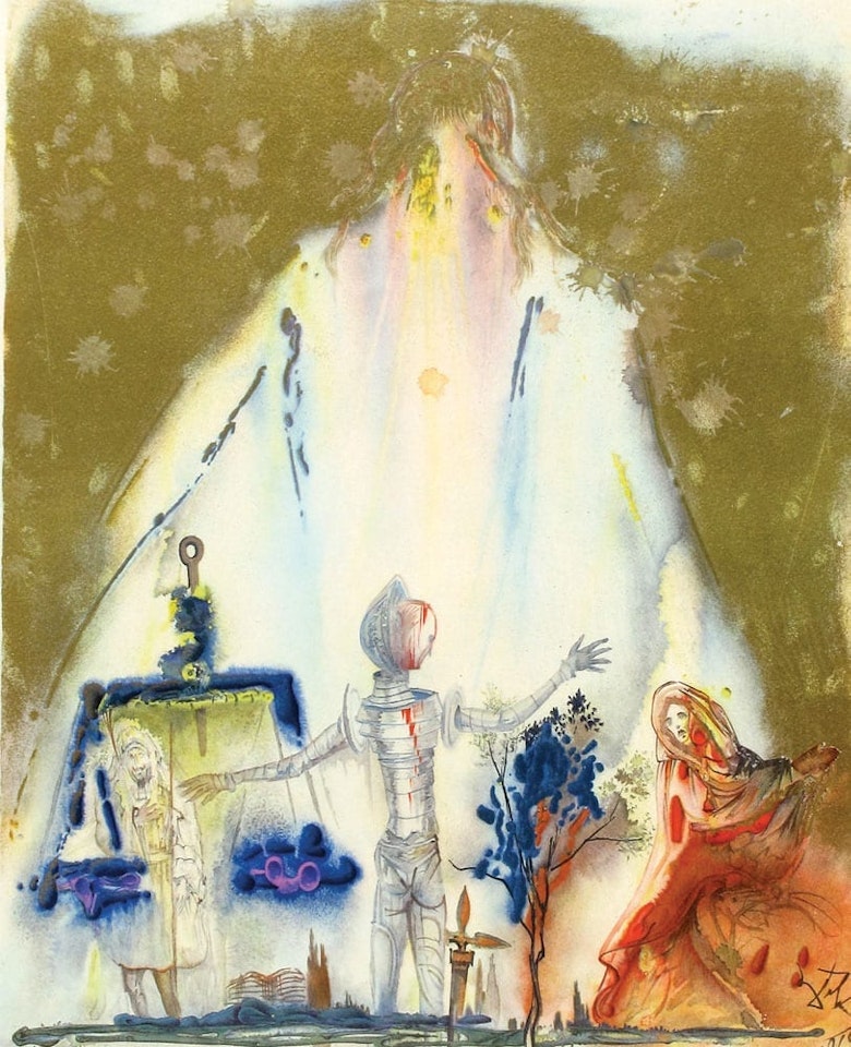 At Court by Salvador Dali
