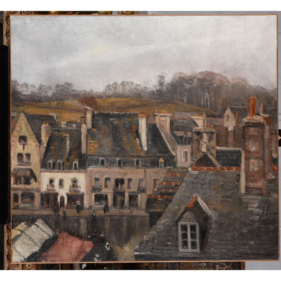 Aven bridge by Emile Bernard