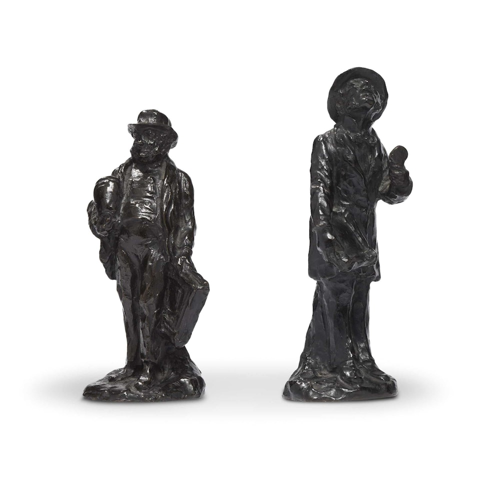Set of 24 pieces by Honoré Daumier