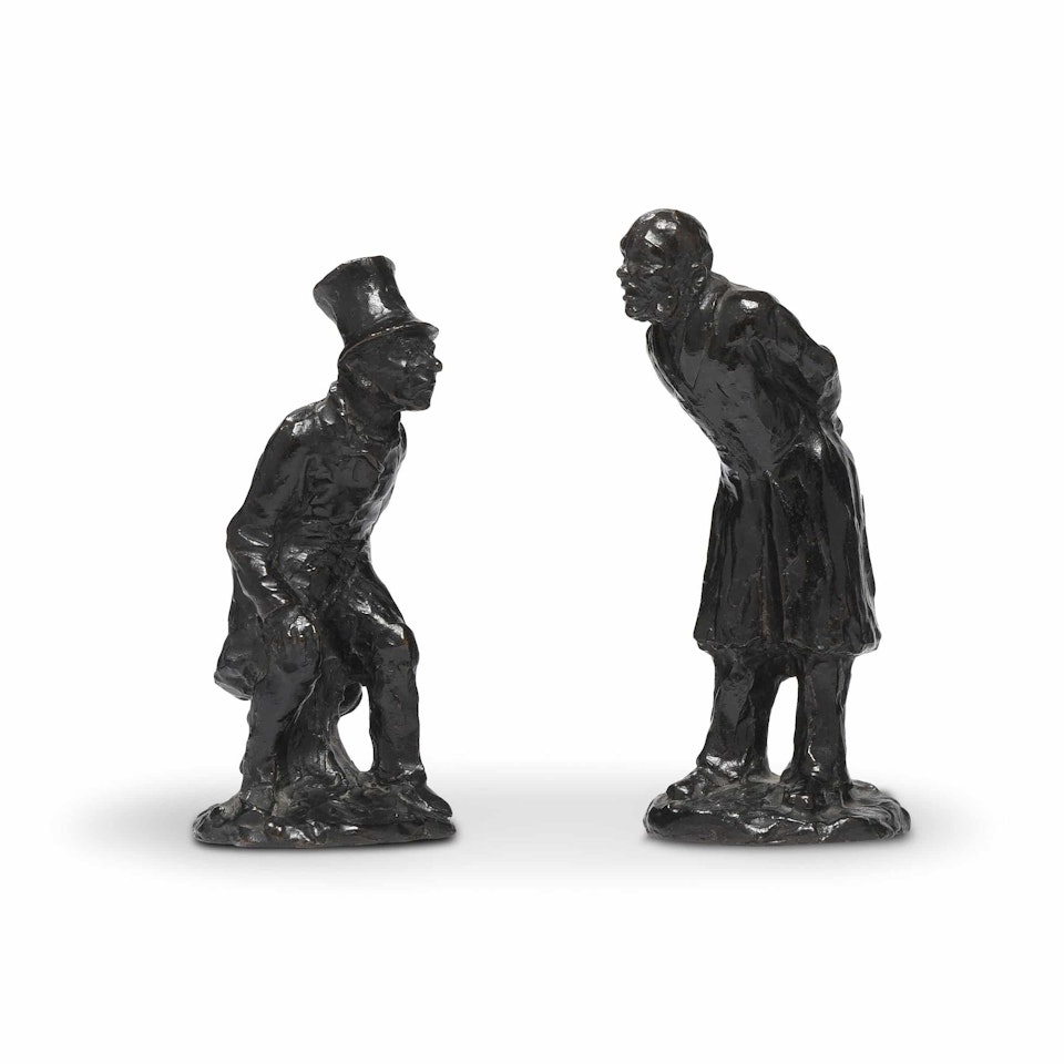 The prowler or “the cigar end collector” by Honoré Daumier