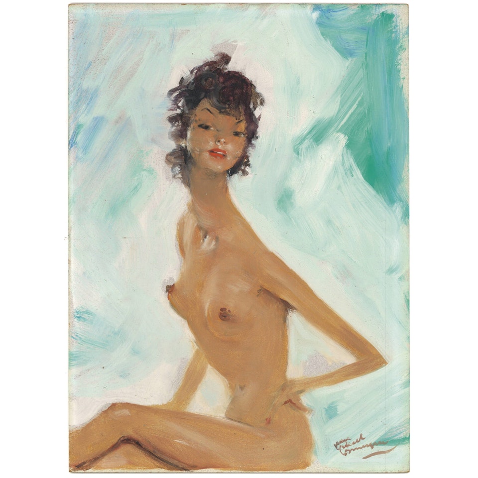 Natasha by Jean Gabriel Domergue