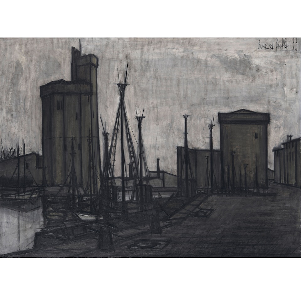 Le Port de La Rochelle by Bernard Buffet