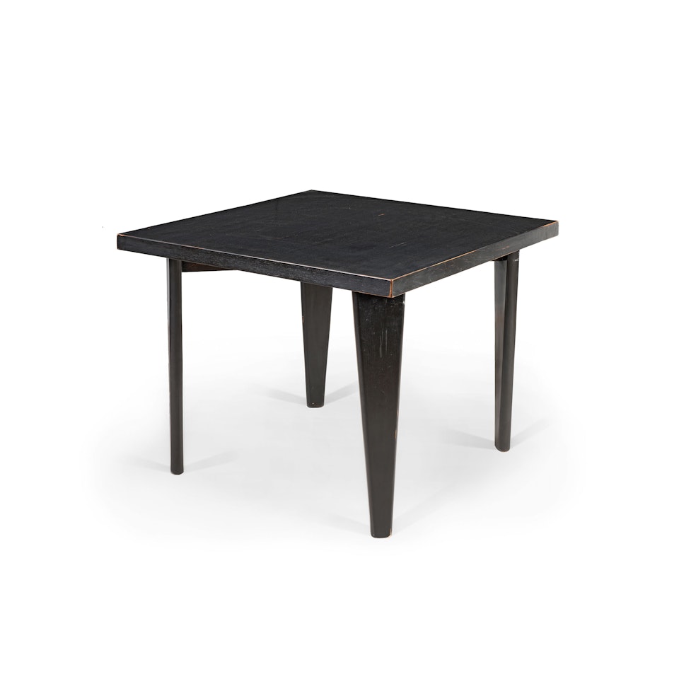 Square Table, PJ-020102 by Pierre Jeanneret