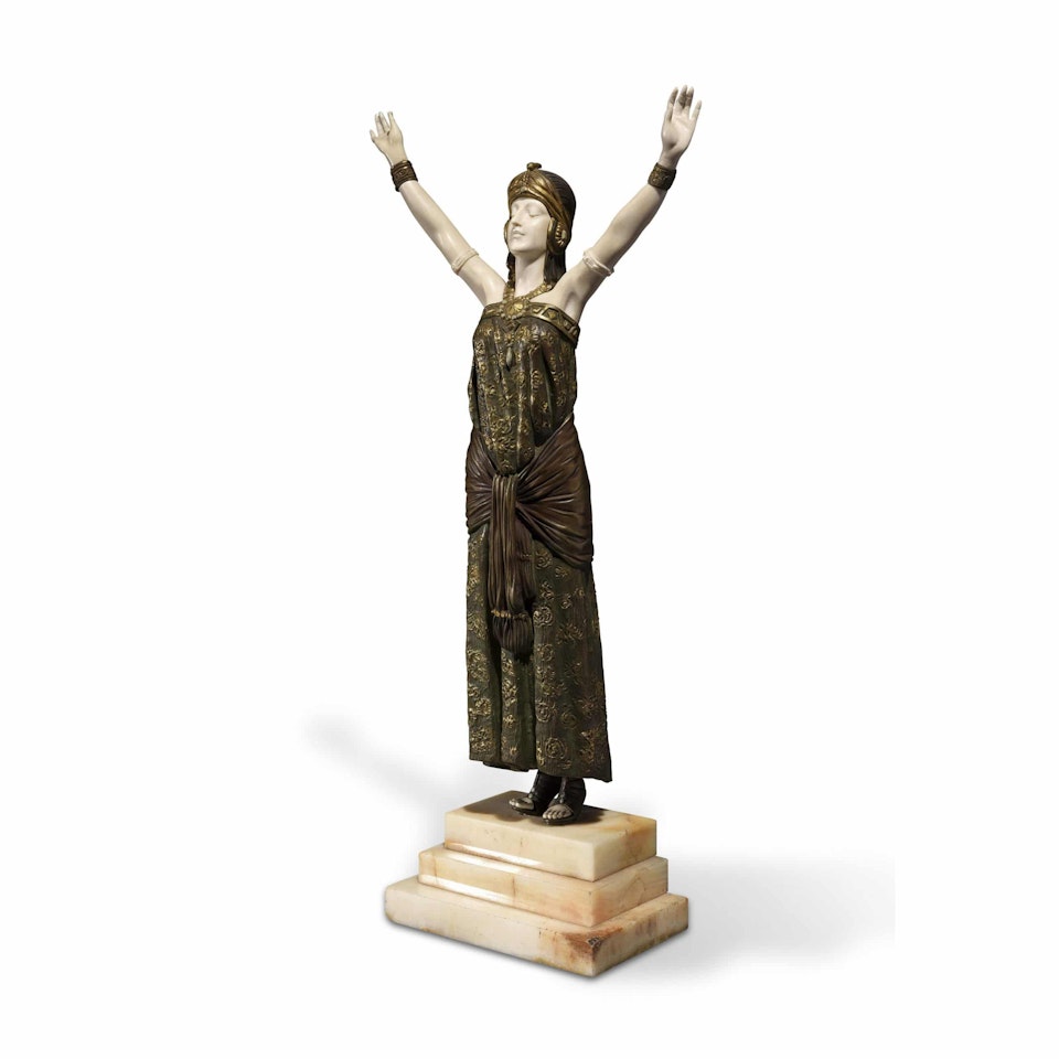 The Priestess by Demetre Chiparus