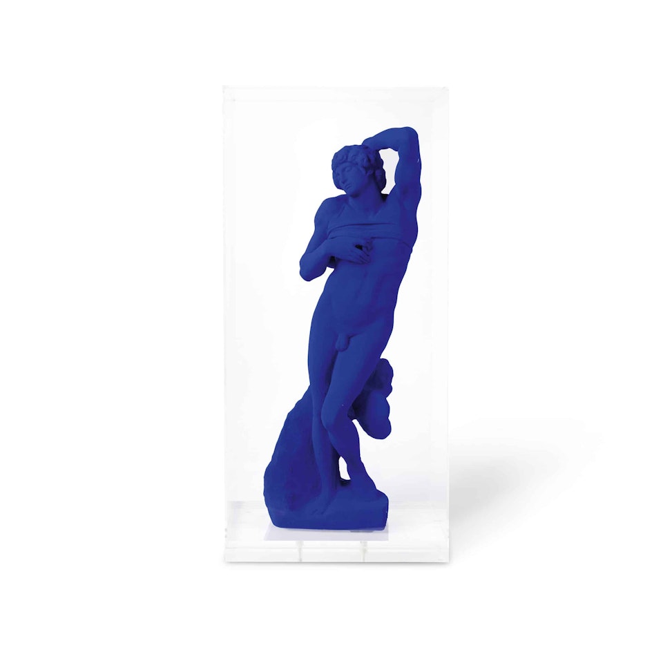 The Dying Slave after Michelangelo by Yves Klein