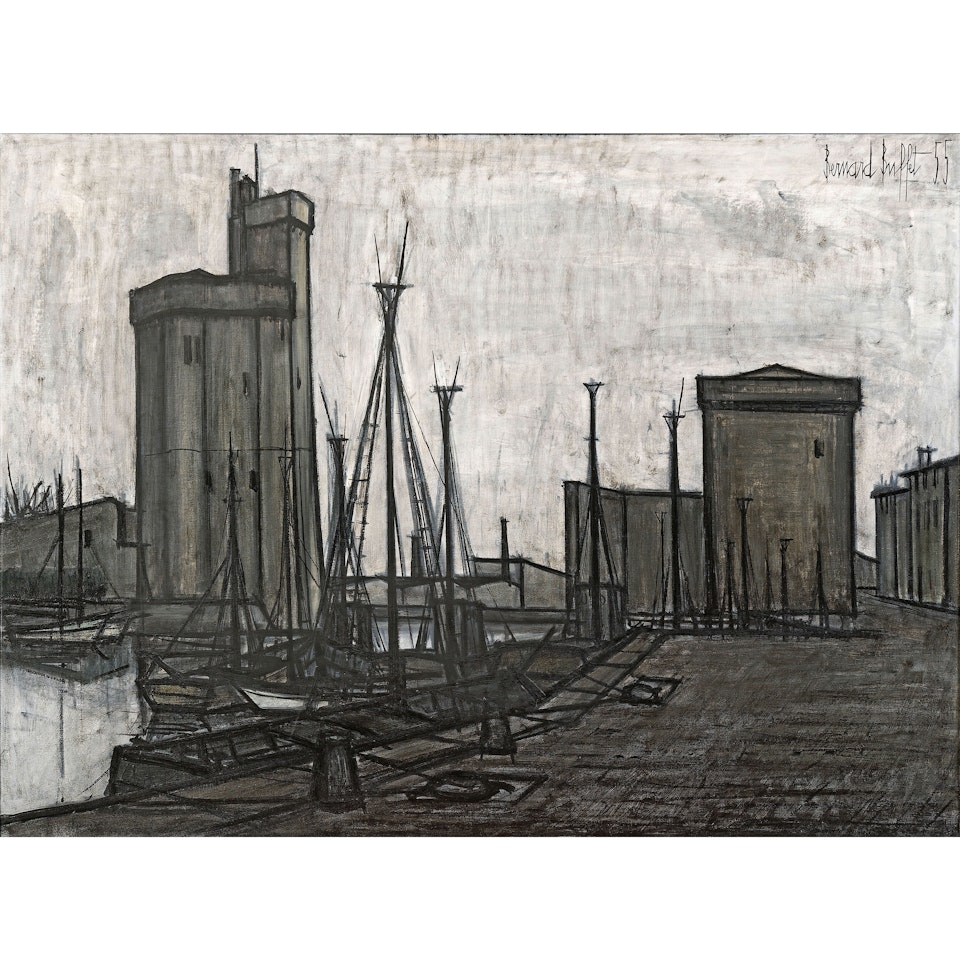 The Port of La Rochelle by Bernard Buffet