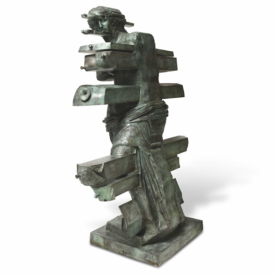 Topological metamorphosis of the Venus de Milo crossed by drawers by Salvador Dali