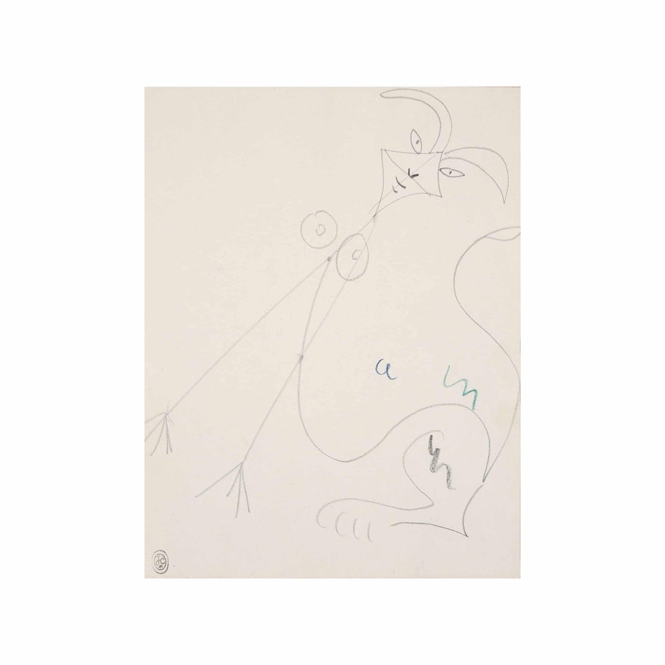 Young sphinx by Jean Cocteau