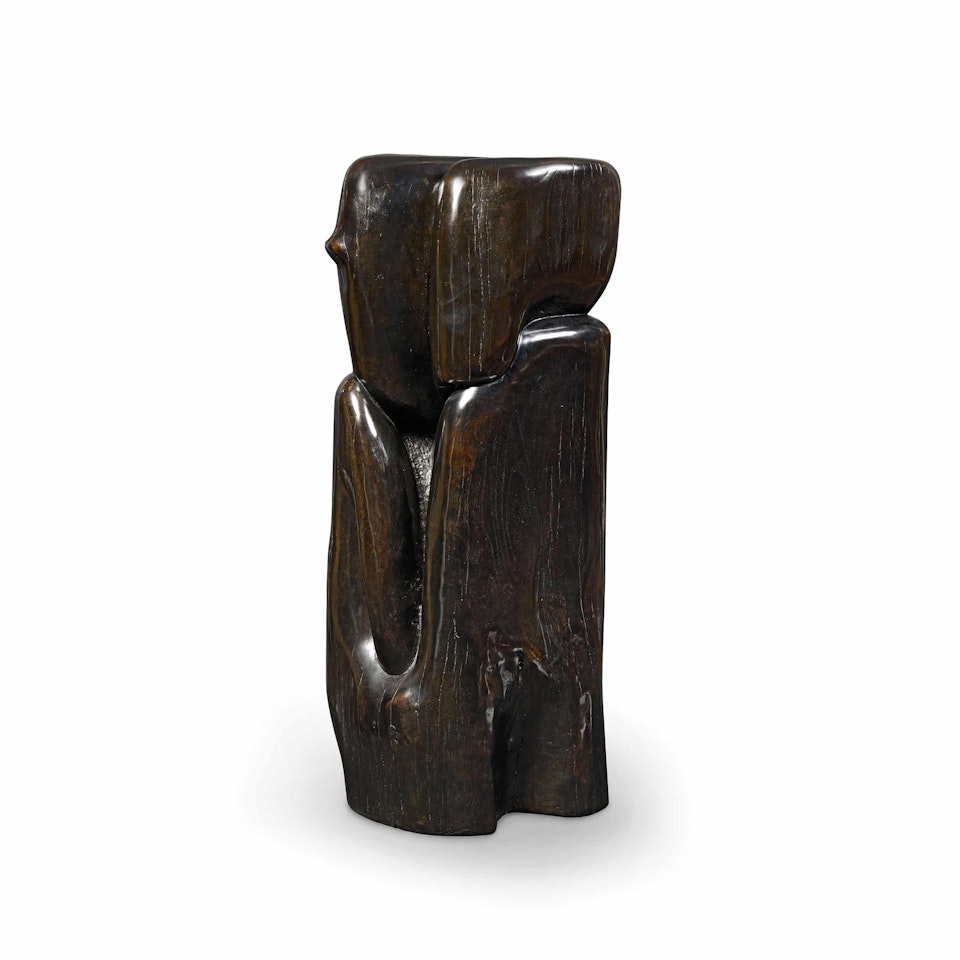 Couple (top) by Wang Keping