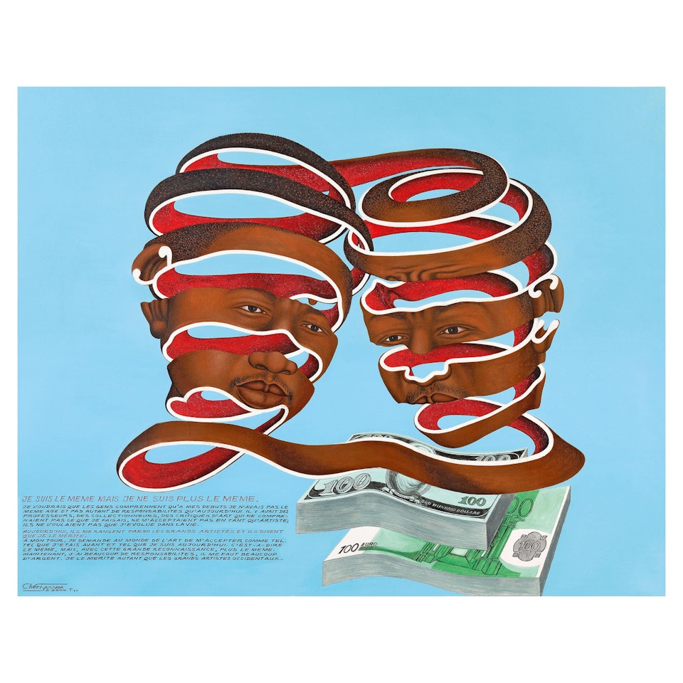 I am the same but I am no longer the same by Chéri Samba