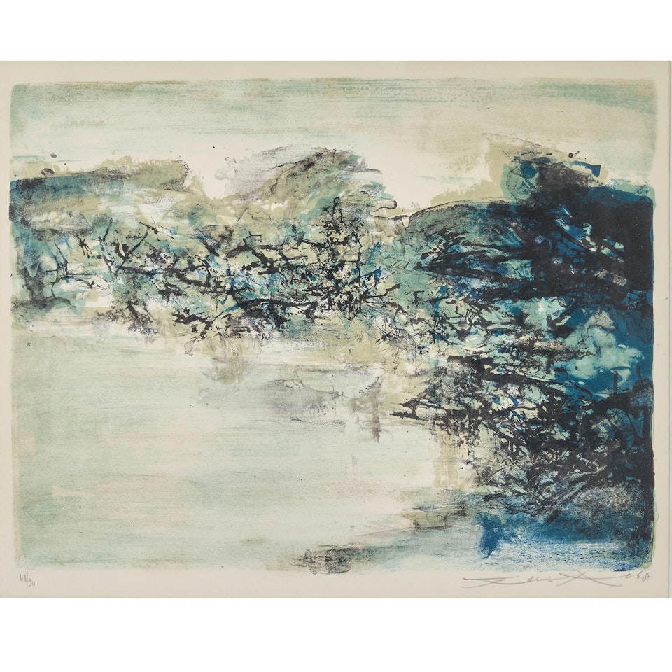 Untitled by Zao Wou-Ki