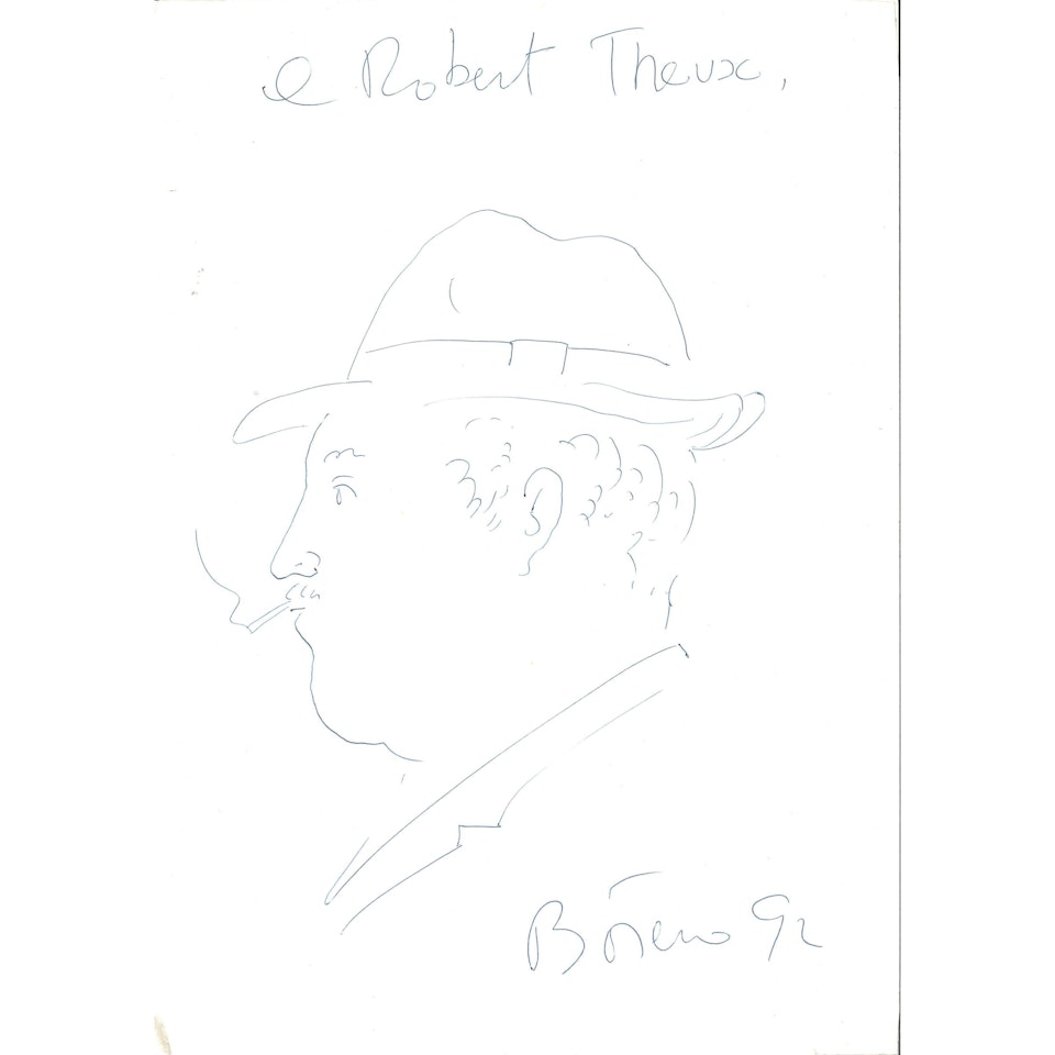 Portrait of a man by Fernando Botero