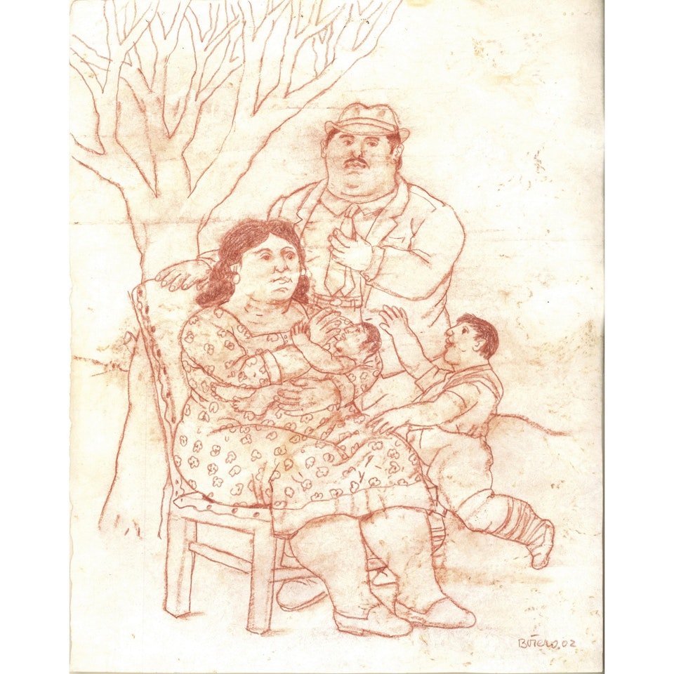The family by Fernando Botero