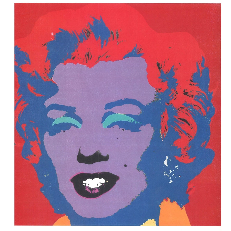 Marilyn by Andy Warhol