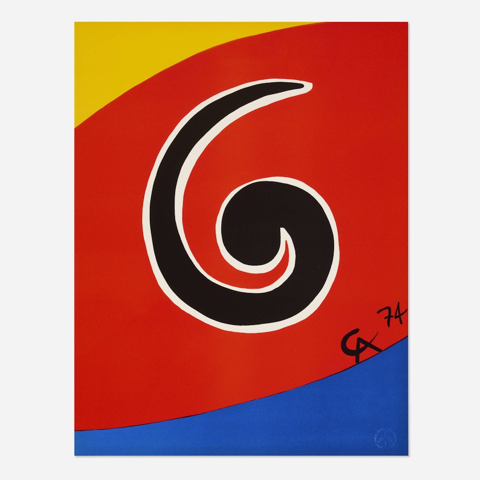 Sky Swirl (from the Flying Colors portfolio) by Alexander Calder