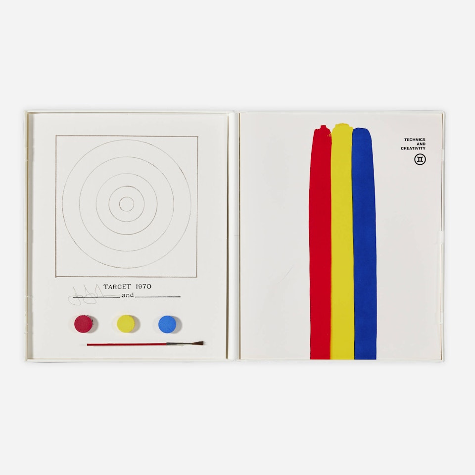 Target from Technics and Creativity by Jasper Johns