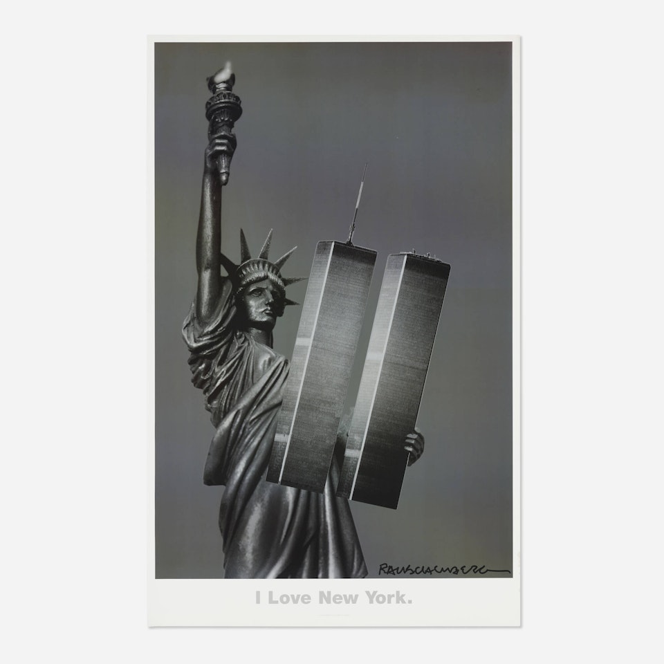 I Love New York by Robert Rauschenberg