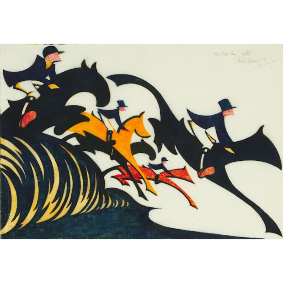 IN FULL CRY; [SA, 13; WHITE, 13; LEAPER, 15] by Sybil Andrews