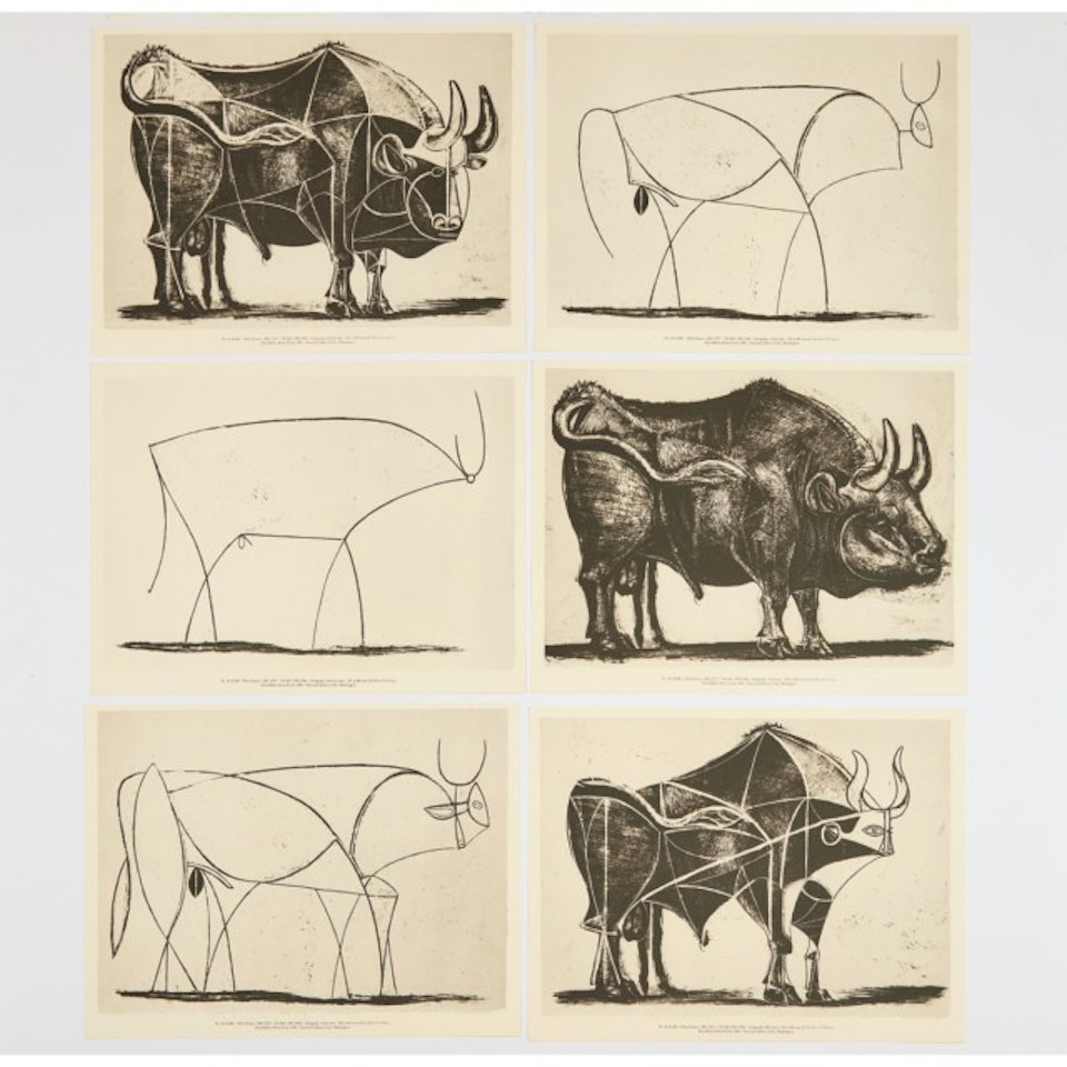 THE BULL by Pablo Picasso