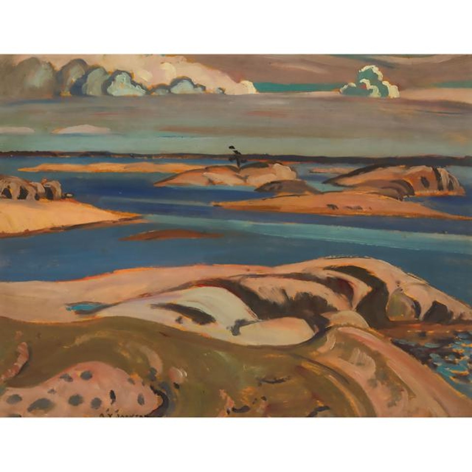 ISLANDS, GO HOME BAY by Alexander Young Jackson