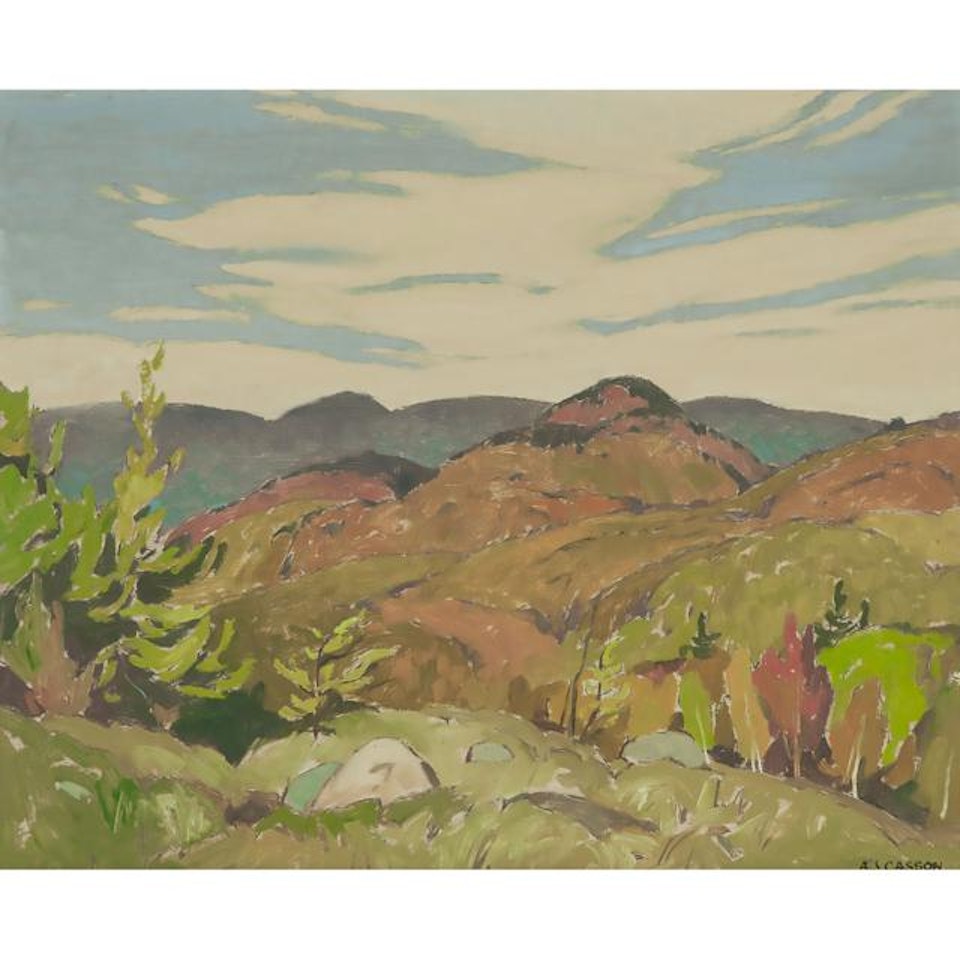 SEPTEMBER NEAR BARRY"S BAY by Alfred Joseph Casson