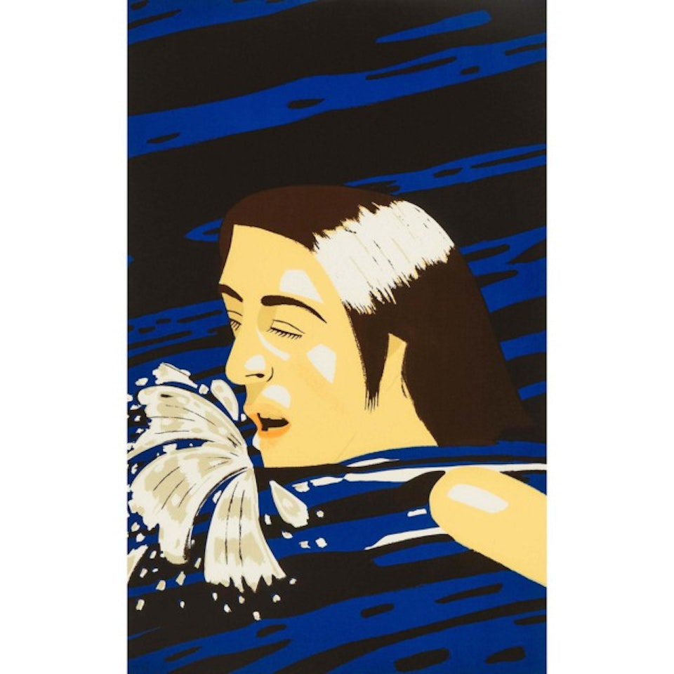 OLYMPIC SWIMMER by Alex Katz