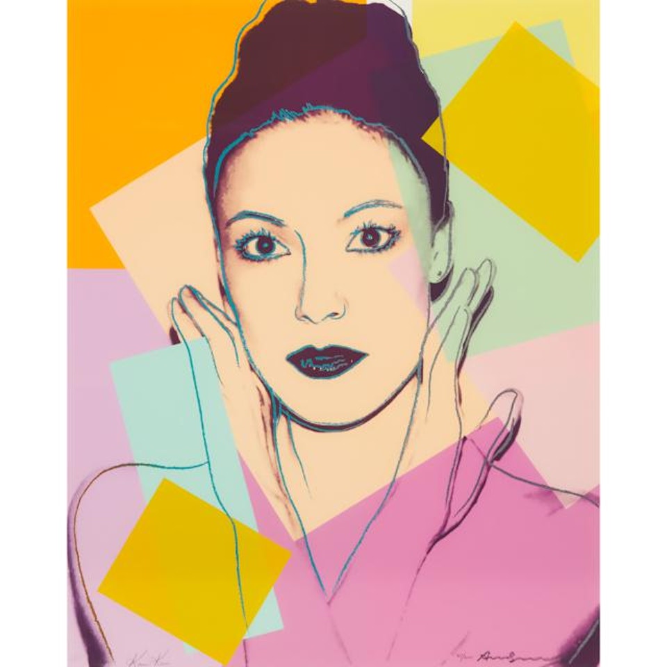 KAREN KAIN by Andy Warhol