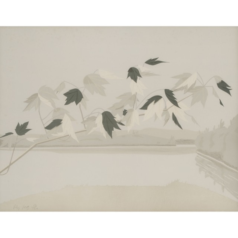 LATE JULY II, 1971 [S. 39] by Alex Katz